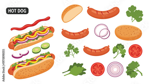 Tempting sweet donut with white sugar glaze and rainbow sprinkles placed under thick dripping dark chocolate sauce on a light background.