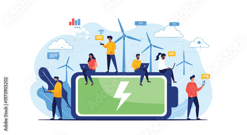 Happy businessman standing with arms raised while many gold coins and dollar bills fall around him against a blue background for success theme.