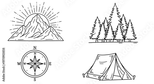 Tent Camping Wilderness Adventure Outdoors.