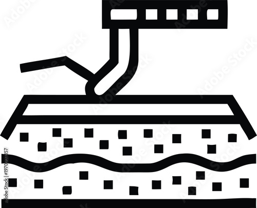 Ground Compaction and Paving Process for Road Building and Construction Sites