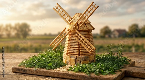 Cracker Windmill Dutch 