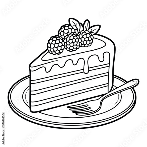 A detailed illustration of a casserole dish with a crumbly topping isolated on white background, Vector