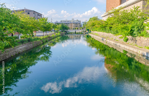 京都　岡崎の琵琶湖楚洲