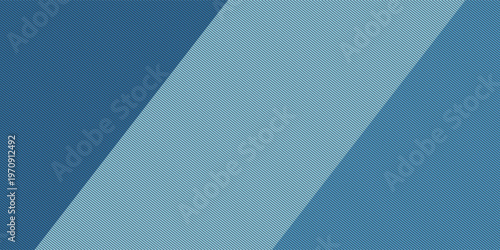 Blue denim fabric seamless pattern set. Jeans cloth texture. Blue cotton material for pants, casual dress and apparel. Abstract seamless patterns of denim textile, vector illustration