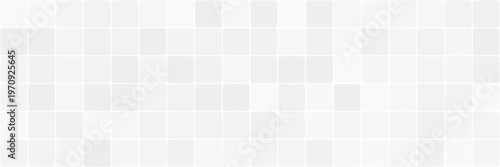 White ceramic tiles texture abstract background vector