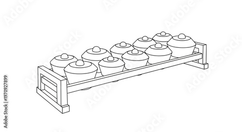 Indonesian Gamelan Instrument, Percussion Ensemble, Traditional Music