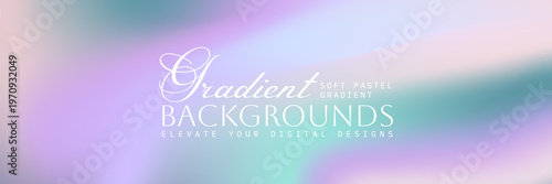 Abstract gradient background with nacre pearl shine and holographic gradation, modern gradient background with luminous nacre pearl feel.