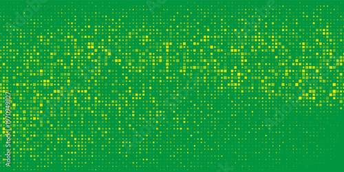 LED green screen dots dark green background. Modern dots stylish. Dot comic style with mesh effect combination.