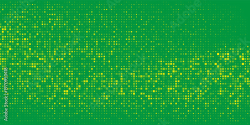 LED green screen dots dark green background. Modern dots stylish. Dot comic style with mesh effect combination.