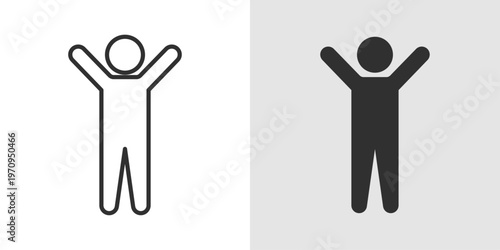 Warm Up Icon representing pre-exercise routines, body preparation, muscle activation, and injury prevention before physical activities or workouts.