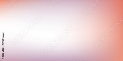 Soft abstract simple and dreamy summer background with a pastel gradient inspired by sunset or sunrise. Abstract smooth transitions of purple, pink, orange abstract simple