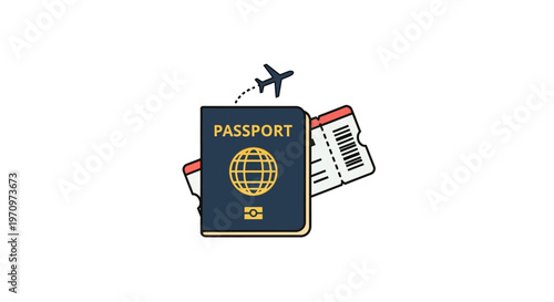 Passport for international travel documents.