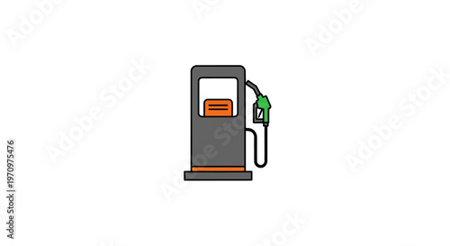 Gas Pump Fuel Station Dispenser Machine.
