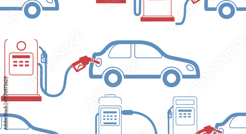Electric car charging station fuel.