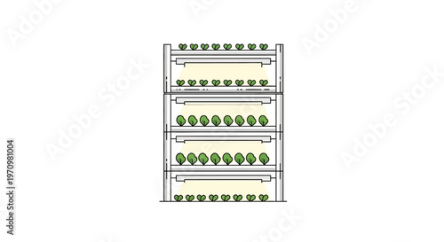 Server Rack with Multiple Circuit Boards.