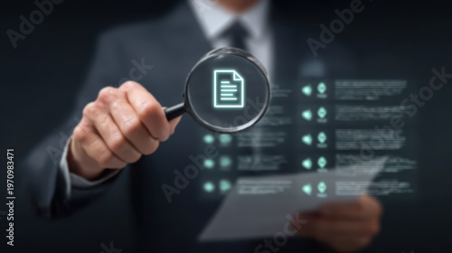 The accounting manager evaluates a financial planning guide, a quarterly report, and a bank statement for better management flow.