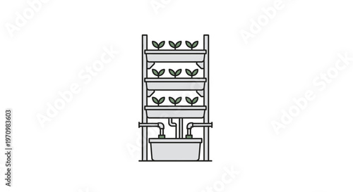 Industrial metal shelving storage unit.