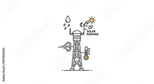 Industrial Oil Rig Drilling Tower.