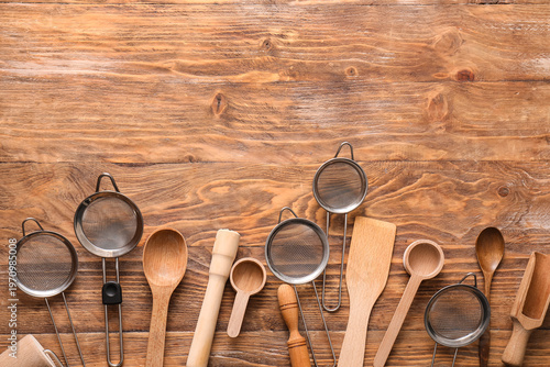 Sieves with different kitch...