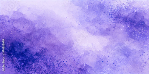 Abstract ethereal artwork with watercolor textures in a spectrum of purples, capturing the fluidity of the water. This image is evoking a sense of tranquility.