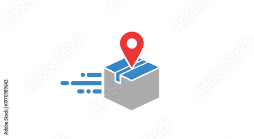 Fast Delivery Location Tracking Box.