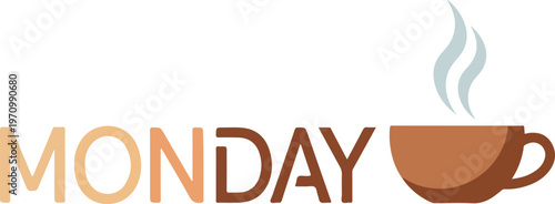 Start your week strong with a comforting hot coffee, embracing the fresh energy and motivation for a productive Monday morning routine