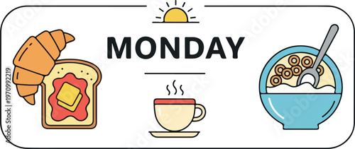 Begin your week with a delicious and wholesome Monday morning breakfast spread, featuring essential comfort foods to energize your day and set a positive tone