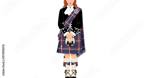 Scottish Highland Dress for Woman