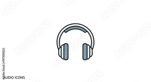 Headphones for listening to music.