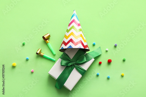 Birthday composition with p...