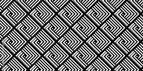 seamless pattern with white line stripes square fabric textile cloth line texture background.