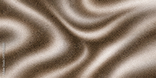 Abstract an opulent fabric gracefully flows in gentle waves, its texture a mesmerizing dance of light and shadow, evoking a sense of luxury and sophistication.