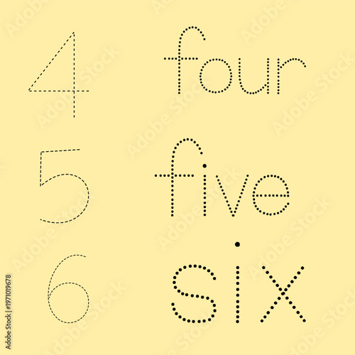 Help your child bridge the gap between counting and literacy with our Number and Word Tracing Worksheets. Featuring numbers 1 through 6, these sheets provide ample space for kids to trace.