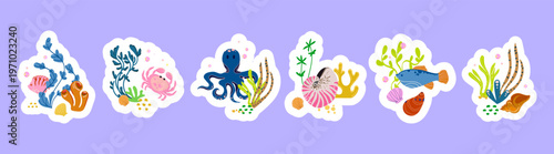 Photography Sea Creatures Sticker Collection