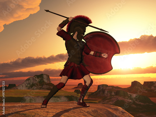 Achilleus, Heros der Griechen vor Troja