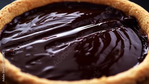 chocolate cake on a plate