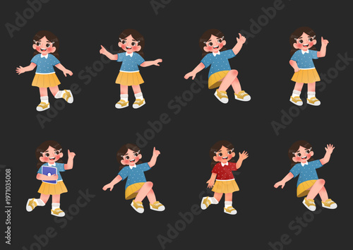 Artificial Intelligence and Child Education Concept