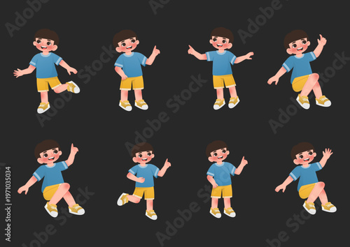 Artificial Intelligence and Child Education Concept