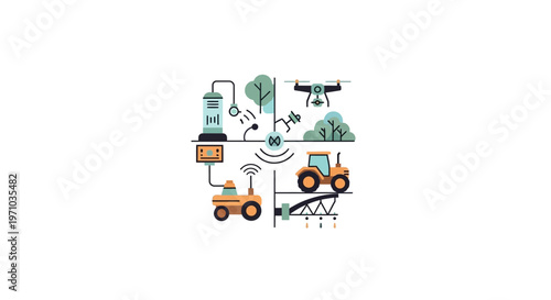 Tractors Farming Agriculture Equipment Machines.