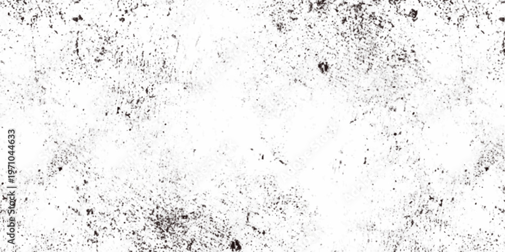 Obraz premium black scratched metal texture grungy black surface with subtle scratches, white concrete wall texture background, old vintage grunge texture design.