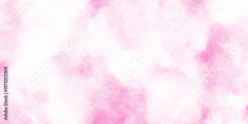 pink watercolor brush paint background, hand painted vector illustration, Ink paint brush stain pink soft light blot, gradient pink texture background soft pink grunge background.