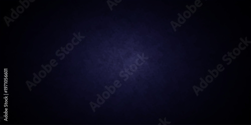 Dark blue grunge textured background with soft light and vintage rough surface design