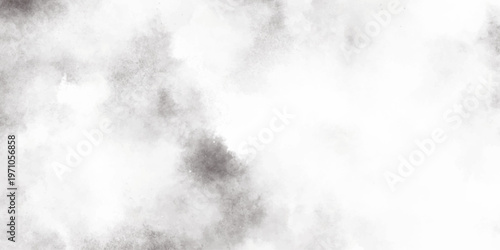 dark gray concrete floor with a subtle texture and a slight sheen, Smeared white aquarelle painted paper textured, grunge vintage surface detail black minimal neutral design.