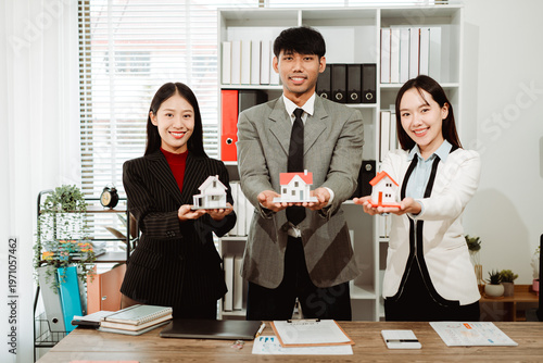 Real estate agents present model homes to clients, arrange mortgage loan agreements, and prepare home purchase agreements.