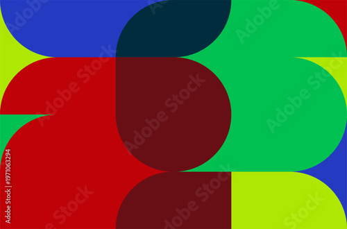 2026 Soccer championship banner with colorful geometric background highlighting "26" pattern. vector illustration