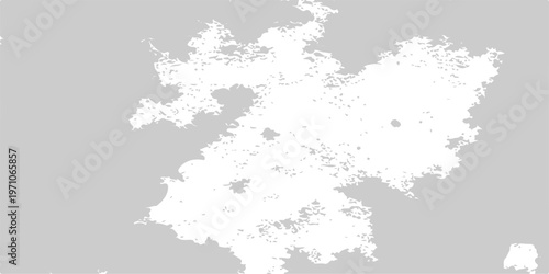 Grunge vector illustration of a world map featuring the geography and borders of Italy within the European continent with paint texture and travel outlines of the EU nation states