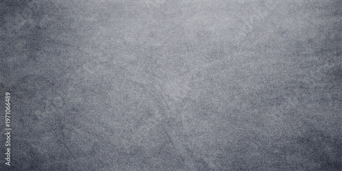 A dark blue background highlights a rough black leather and fabric textile pattern with a vintage grunge paper texture on a blank grey canvas surface