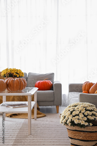 Interior of living room wit...