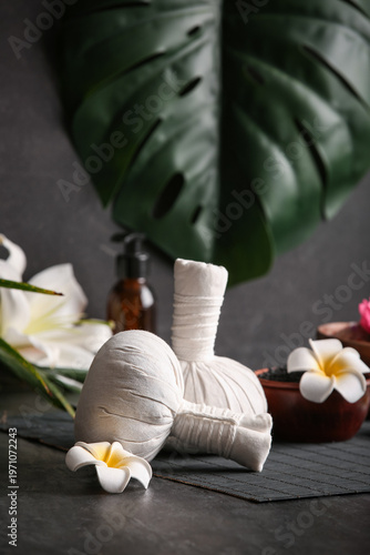 Beautiful spa composition w...
