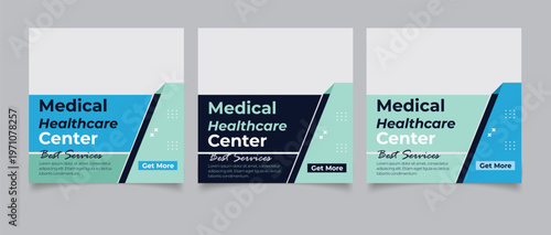 Dentist and dental care social media banner template